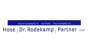 Hose, Dr. Rodekamp, Partner in Lage Kreis Lippe - Logo