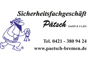 Bild zu Sicherheitsfachgeschäft Pätsch GmbH & Co. KG in Bremen