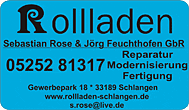 Rose & Feuchthofen GbR Rollladenfachhandel in Schlangen - Logo