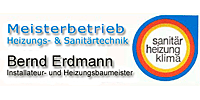 Kundenlogo Bernd Erdmann Heizung und Sanitär Kundenlogo Bernd Erdmann Heizung und Sanitär
