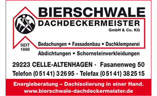Bierschwale Dachdeckermeister GmbH & Co. KG in Celle - Logo