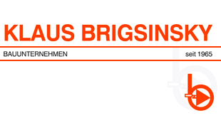 Brigsinsky Bauunternehmen seit 1965 in Magdeburg - Logo
