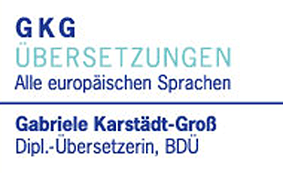 GKG-Übersetzungen, Gabriele Karstädt-Groß in Braunschweig - Logo