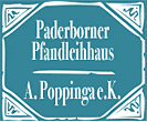 Poppinga Arend Leihhaus Pfandhaus An und Verkauf Antiquitäten Gebrauchtwaren in Paderborn - Logo