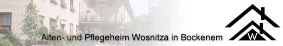 Wosnitza Alten- und Pflegeheim in Bockenem - Logo