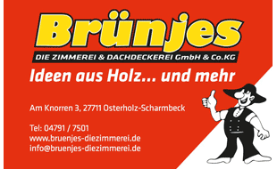 Brünjes - Die Zimmerei Inh. Andreas Brünjes in Osterholz Scharmbeck - Logo