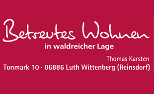 Betreutes Wohnen Karsten in Lutherstadt Wittenberg - Logo