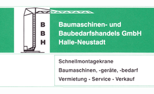BBH Baumaschinen- und Baubedarfshandels GmbH in Teutschenthal - Logo