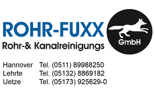 Rohr-Fuxx - Rohr- & Kanalreinigungs GmbH in Uetze - Logo