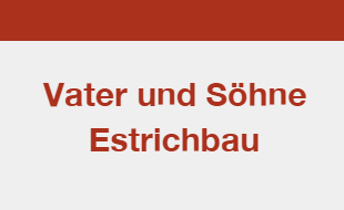 Vater & Söhne Estrichbau in Lutten Gemeinde Goldenstedt - Logo