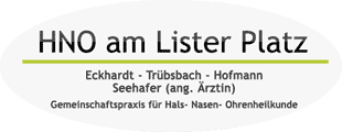 HNO am Lister Platz Eckhardt - Trübsbach - Hofmann in Hannover - Logo