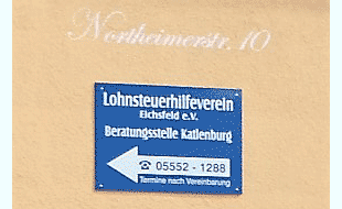 Lohnsteuerhilfeverein Eichsfeld e.V. in Katlenburg Lindau - Logo