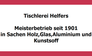 Helfers Tischlerei in Wunstorf - Logo