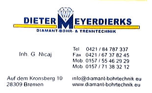 D. Meyerdierks, Inh. G. & G. Nicaj GBR in Bremen - Logo