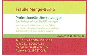 Menge-Burke Frauke in Celle - Logo