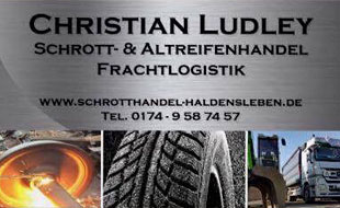 Christian Ludley Schrott- & Altreifenhandel Frachtlogistik in Uthmöden Stadt Haldensleben - Logo