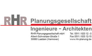 RHR Planungsgesellschaft mbH Ingenieure - Architekten in Laatzen - Logo