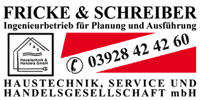 Kundenlogo Fricke & Schreiber GmbH Haustechn.-Serv.u.Handelsges. Kundenlogo Fricke & Schreiber GmbH Haustechn.-Serv.u.Handelsges.