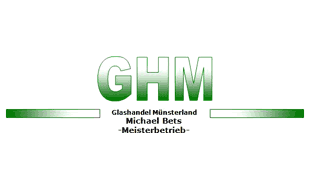 GHM Glashandel Münsterland in Senden in Westfalen - Logo