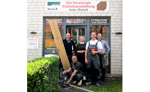 Bodenbeläge u. Parkettmeisterbetrieb RICKELT OHG in Hasbergen Kreis Osnabrück - Logo