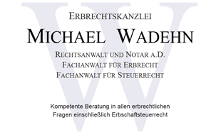 Erbrechtskanzlei Michael Wadehn in Bielefeld - Logo