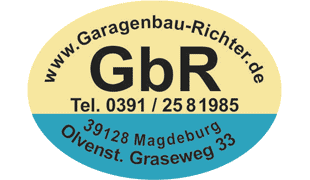 Garagenbau Richter in Magdeburg - Logo