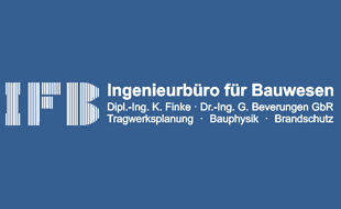 IFB Ingenieurbüro f. Bauwesen Dipl. Ing. Finke u. Dr. Ing. Beverungen in Bielefeld - Logo
