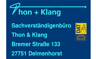 DAT Sachverständigenbüro Thon & Klang in Delmenhorst - Logo