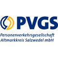 Logo PVGS Personenverkehrsgesellschaft Altmarkkreis Salzwedel mbH Salzwedel