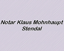 Logo Mohnhaupt Klaus Stendal