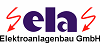 Kundenlogo von ela Elektroanlagenbau GmbH