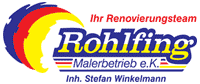 Logo Malerbetrieb Rohlfing e.K. Inh. Stefan Winkelmann Siedenburg