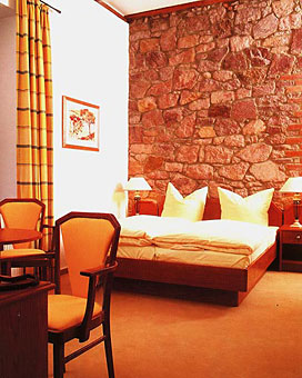 Blick in ein Standardzimmer Blick in ein Standardzimmer