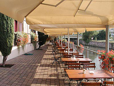 unsere Terrasse