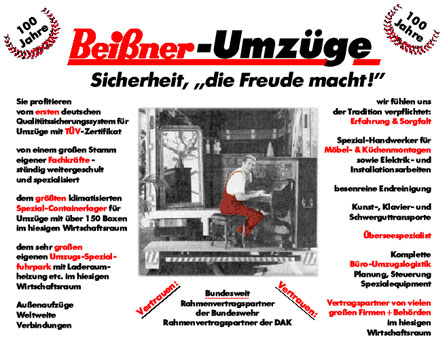 Beißner GmbH & Co. Internationale Möbelspedition KG Ernst G. Beißner GmbH & Co. Internationale Möbelspedition KG Ernst G.