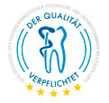 Die besondere Auszeichnung mit dem Qualitätssiegel der Zahnärztekammer Westfalen-Lippe hat uns jetzt bestätigt, diesen Weg für unsere Patienten auch weiterhin zu gehen