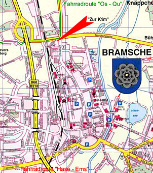 Inhabergeführtes Hotel am nördlichen Ortsrand von Bramsche