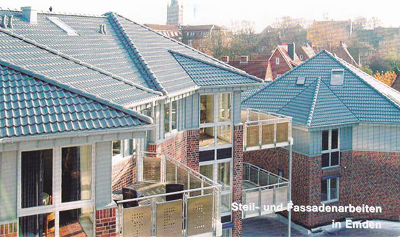 Steildach- und Fassadenarbeiten in Emden