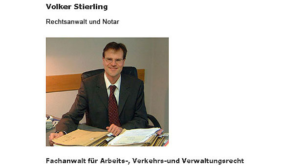 Volker Stierling - Rechtsanwalt und Notar
