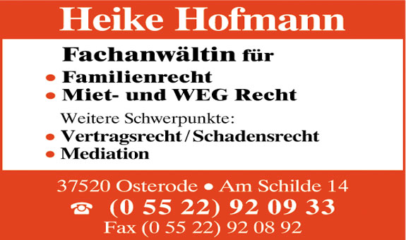 Bild 1 Hofmann in Osterode