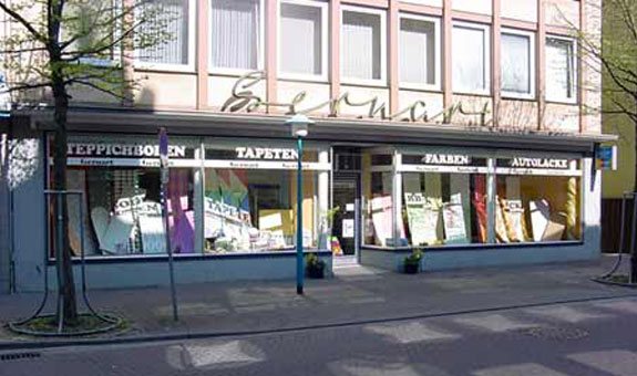 unser Ladengeschäft der Gernart GmbH in Hameln