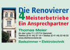 Bildergallerie Thomas Meier Elektrotechnik / Die 4 Renovierer Hammah