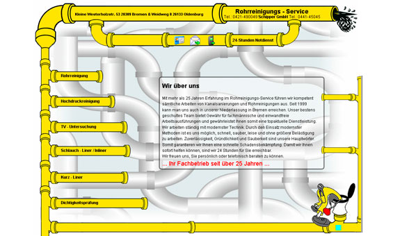 Unsere Kontaktdaten und Leistungen auf einen Blick