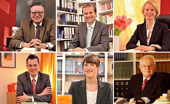 Wir sind für Sie da: Frank-Roland Hillmann, Jürgen Dethlefs, Julia Aden, Stefan Herbers und weitere...