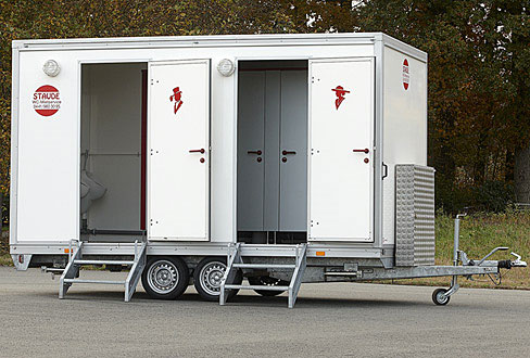 Toilettenwagen für Großveranstaltungen