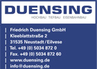 Bildergallerie Duensing GmbH Hoch-, Tief- u. Eisenbahnbau Neustadt