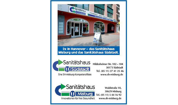 Sanitätshaus Misburg GmbH & Co. KG in Hannover - Logo Sanitätshaus Misburg GmbH & Co. KG in Hannover - Logo