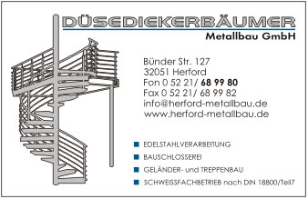 3D-Konstruktionen, Balkonverkleidungen, Brückengeländer, Carports, Edelstahlschweißen, Feuerverzinkungen, Fluchttreppen, Gitterroste, Hallenbau und vieles mehr