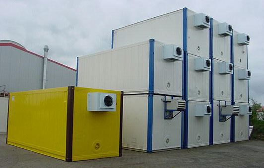 Original Kühlcontainer, Reefer werkstattüberholt Temperatur stufenlos einstellbar von -20°C bis +20°c