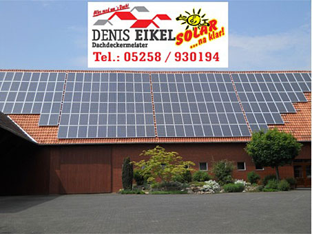 Solaranlagen auf Ihrem Dach? Das machen wir!